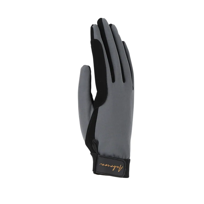 Shires Aubrion Team Winter Riding Gloves - Grey-1