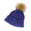 Shires Aubrion Team Bobble Hat - Blue