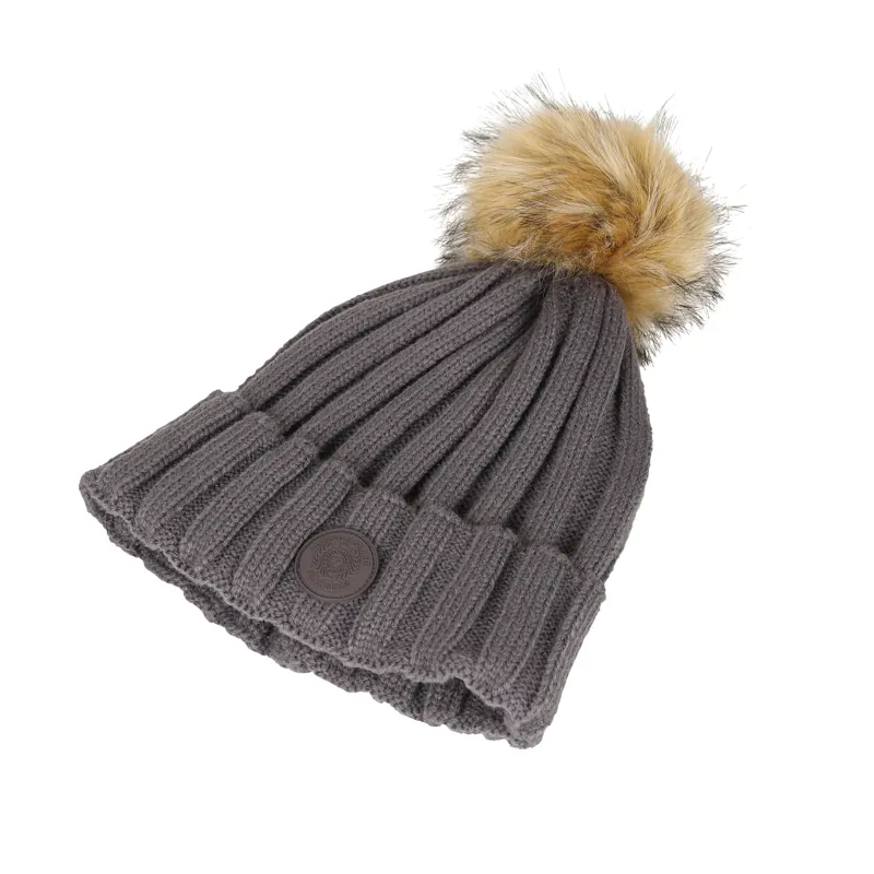 Shires Aubrion Team Bobble Hat - Grey