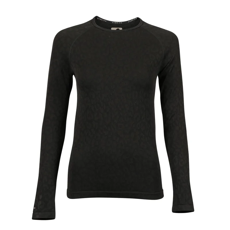 Shires Aubrion Balance Seamless Top - Black