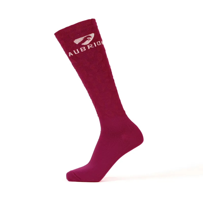 Shires Aubrion Winter Performance Socks - Cerise