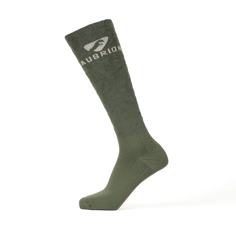 Shires Aubrion Winter Performance Socks - Green