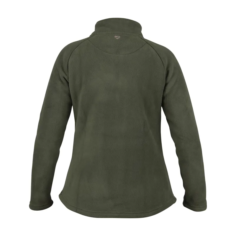 Shires Aubrion Restore Half Zip Fleece - Green-1