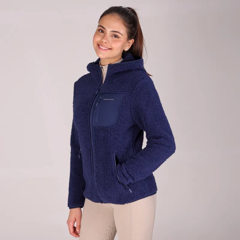 Shires Aubrion Clement Fleece Jacket - Ink-3