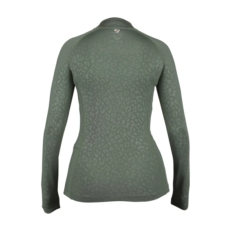 Shires Aubrion Revive Winter Baselayer - Green-1
