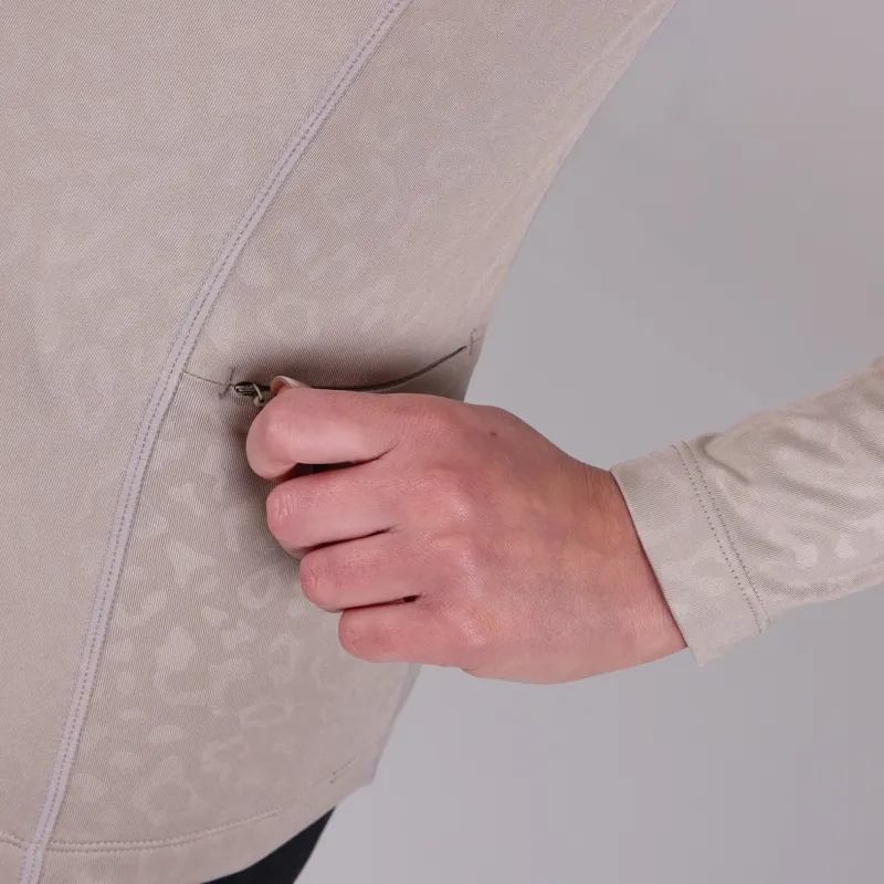 Shires Aubrion Revive Winter Baselayer - Taupe-2