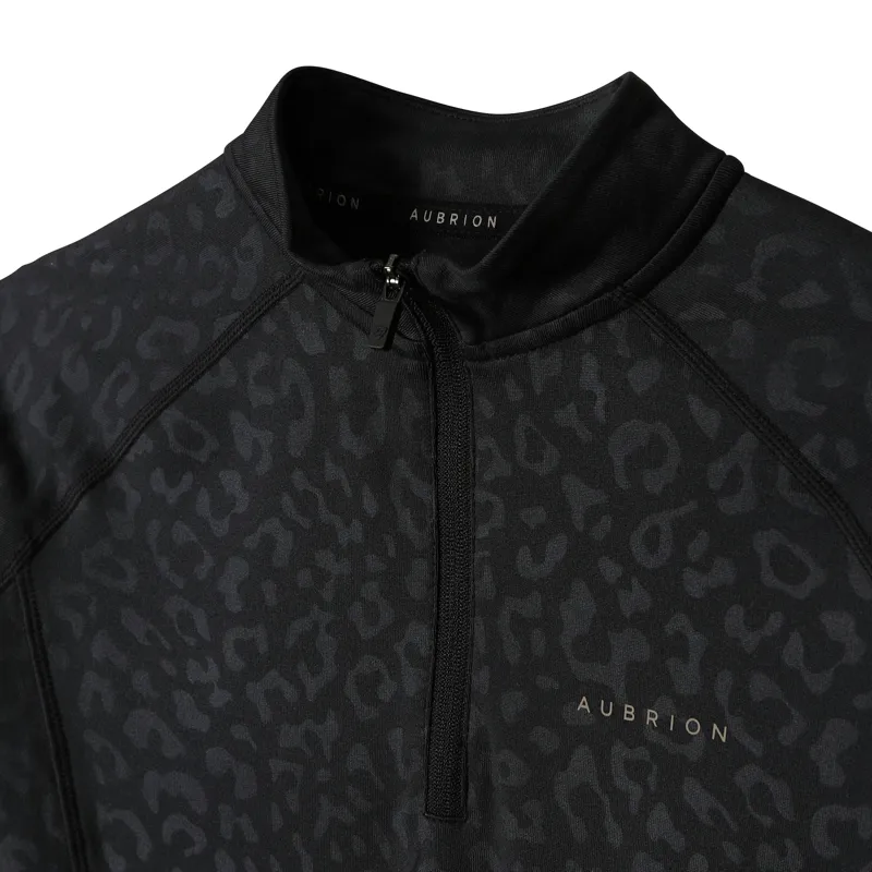 Shires Aubrion Revive Young Rider Winter Baselayer - Black-2