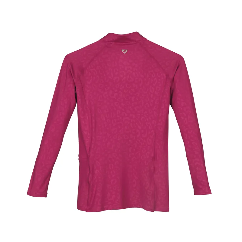 Shires Aubrion Revive Young Rider Winter Baselayer - Cerise-1