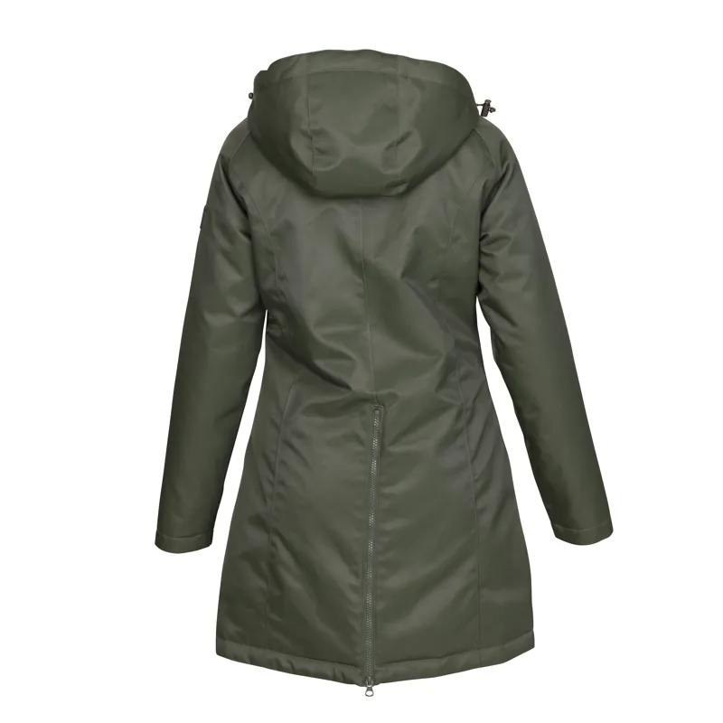 Shires Aubrion Halcyon Waterproof Mid Length Coat - Green-1