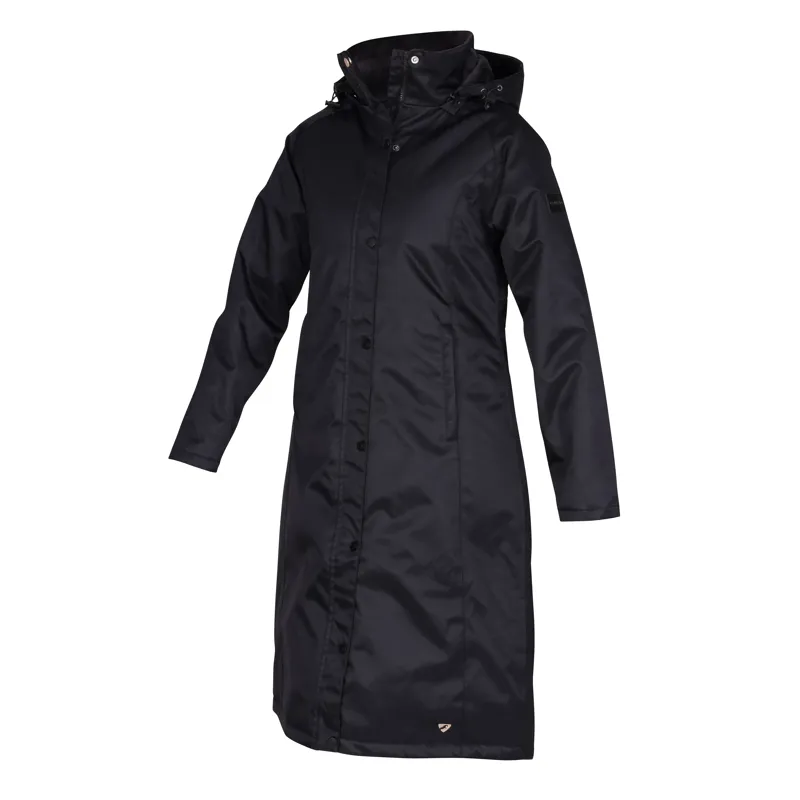Shires Aubrion Halcyon Long Waterproof Coat - XXS - Black-2