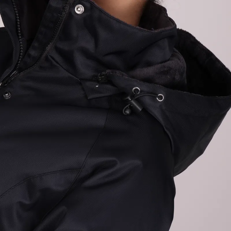 Shires Aubrion Halcyon Long Waterproof Coat - XXS - Black-5