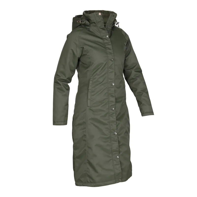 Shires Aubrion Halcyon Long Waterproof Coat - Green - XXS-2