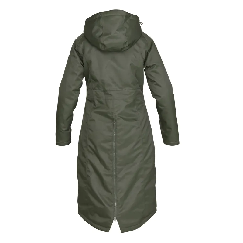 Shires Aubrion Halcyon Long Waterproof Coat - Green - XXS-3