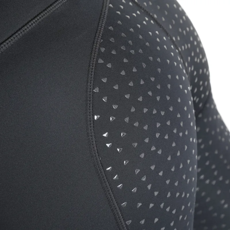 Shires Aubrion Shield Winter Riding Tights - Black-3