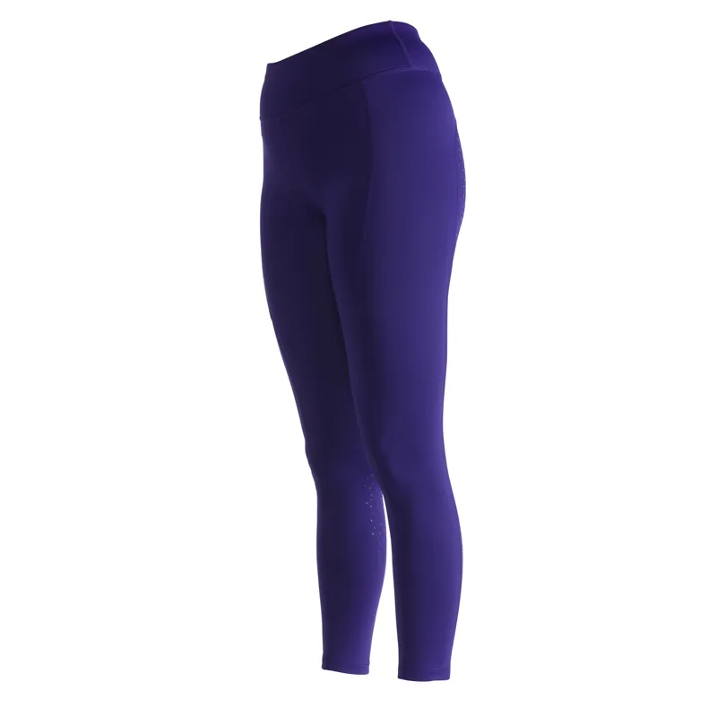 Shires Aubrion Shield Winter Riding Tights - Ink