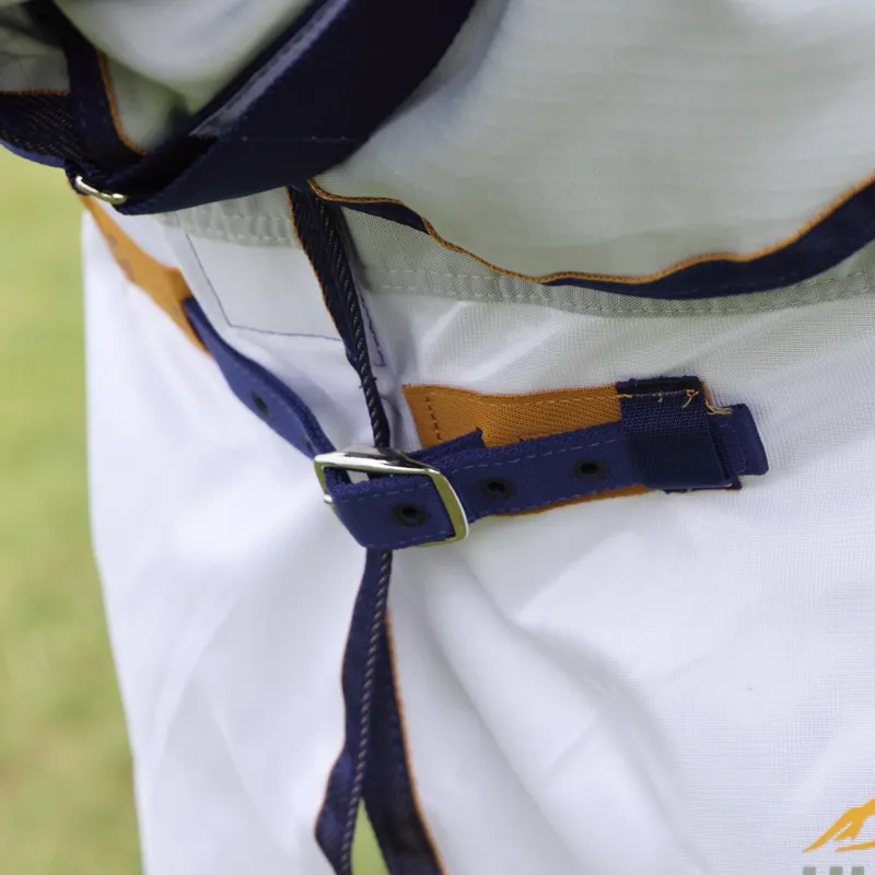 Shires Highlander Plus Sun Shade Fly Combo Rug - Grey-4