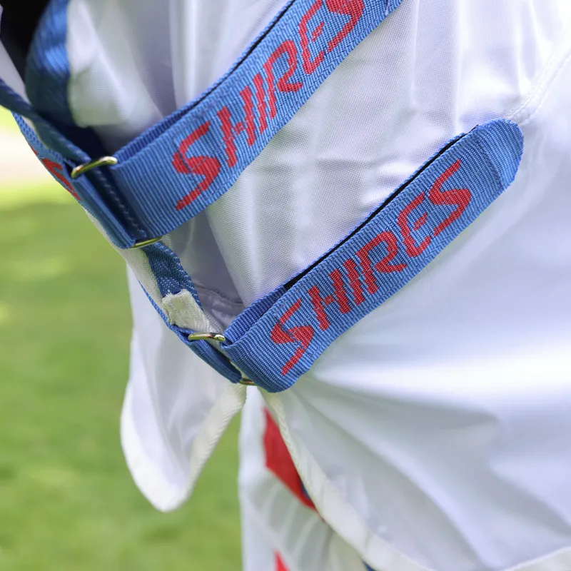 Shires Tempest Original Fly Combo Rug - White-1