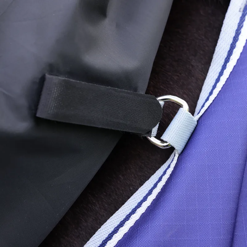 Shires Highlander Original 0g Lite Turnout Rug - Navy-4