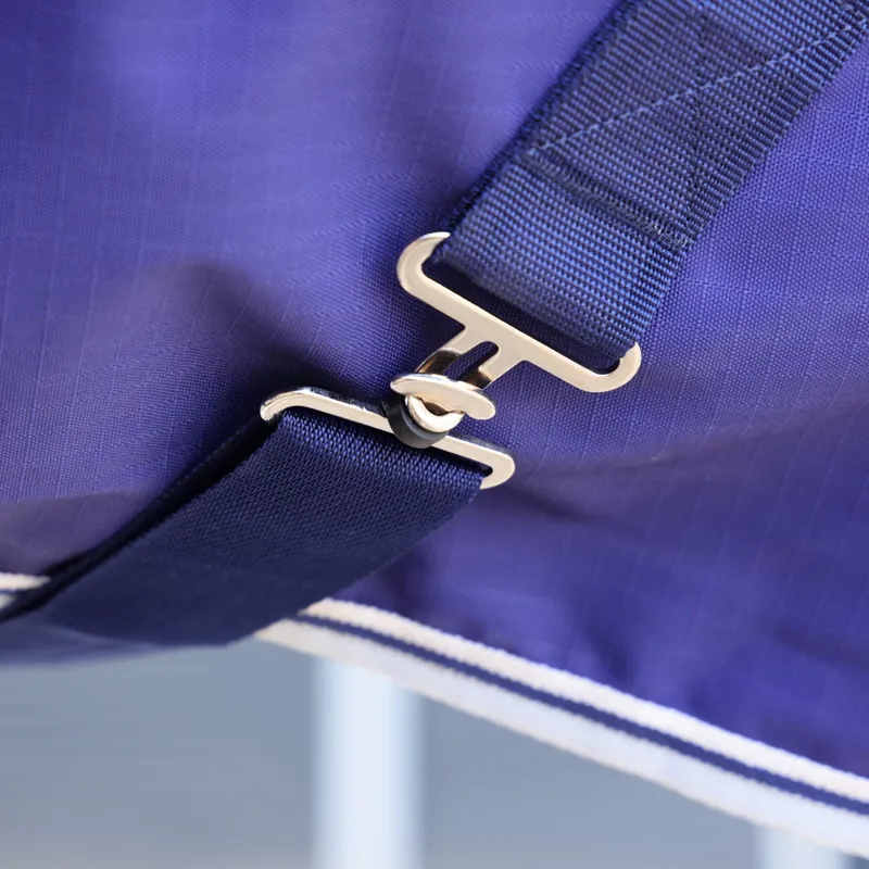 Shires Highlander Original 0g Lite Turnout Rug - Navy-3