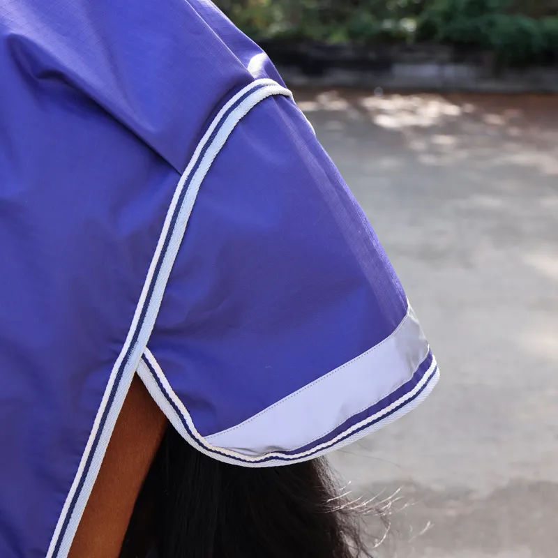 Shires Highlander Original 0g Lite Turnout Rug - Navy-6