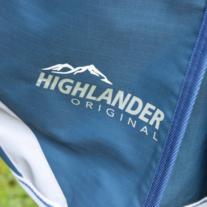Shires Highlander Original 50g Turnout Rug and Neck Set - Ocean-2