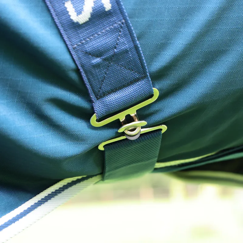 Shires Highlander Original 50g Turnout Rug and Neck Set - Ocean-4