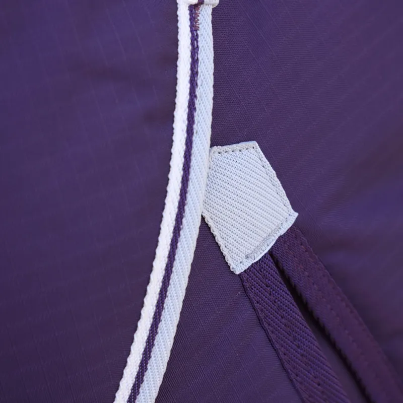 Shires Highlander Original 100g Turnout Rug and Neck Set - Plum-5