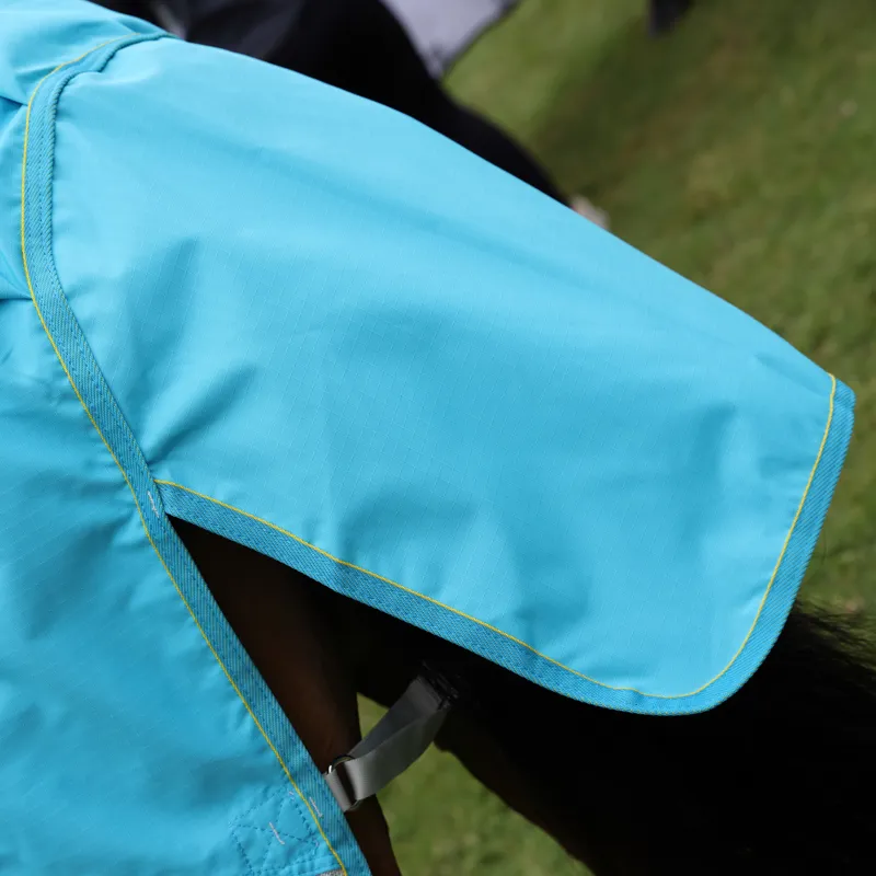 Shires Highlander Plus Waterproof Fly Rug - Blue-6