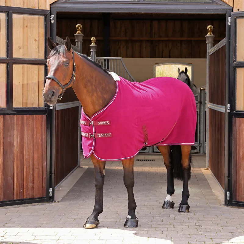 Shires Tempest Original Fleece Rug - Maroon