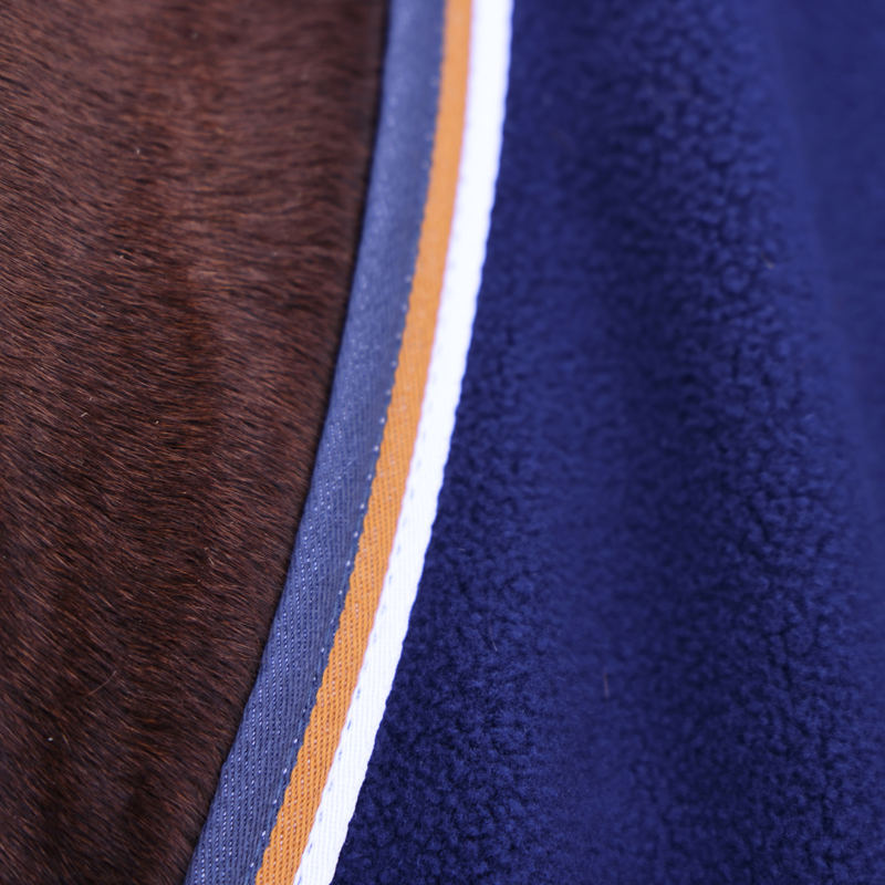 Shires Tempest Original Fleece Rug - Navy-3