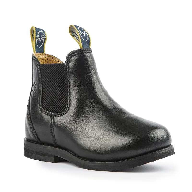 Shires Moretta Fiora Children's Jodhpur Boots - Black-1