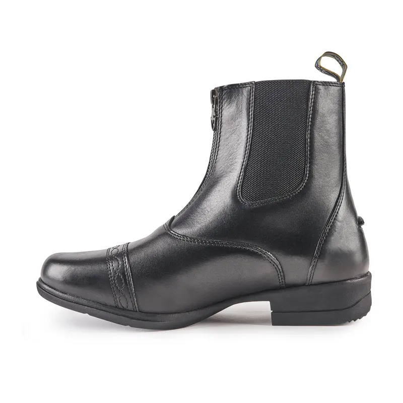 Shires Moretta Rosetta Paddock Boots - Black-1