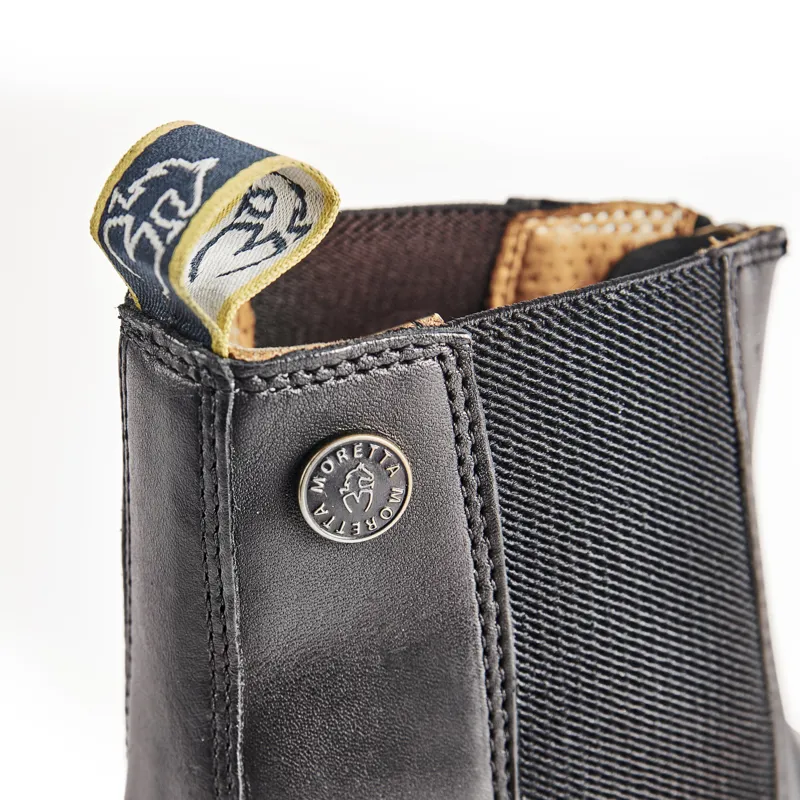 Shires Moretta Rosetta Paddock Boots - Black-6