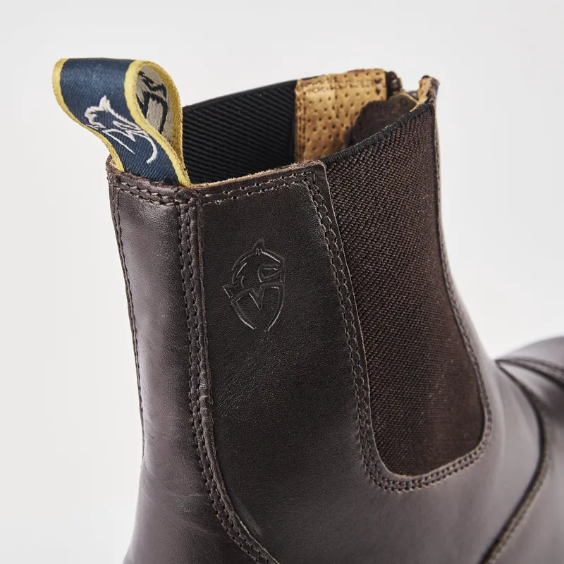 Shires Moretta Rosetta Paddock Boots - Brown-8