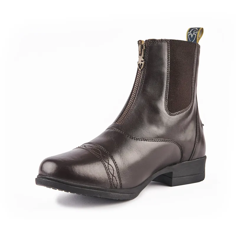 Shires Moretta Rosetta Paddock Boots - Brown-1