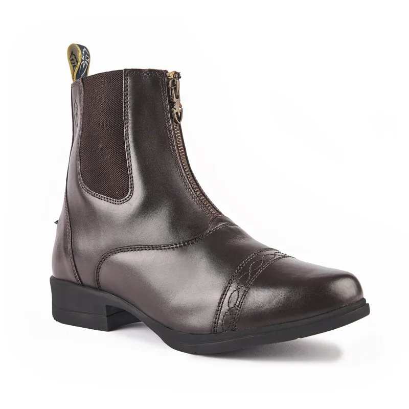 Shires Moretta Rosetta Paddock Boots - Brown