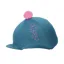 Hy Equestrian Stella Hat Cover - Ink Blue/Pink