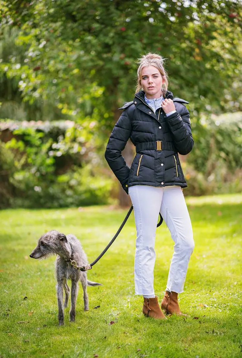 Coldstream Cornhill Quilted Coat - Black-6