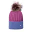 Hy Equestrian Synergy Luxury Bobble Hat - Grape/Riviera