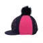 Hy Equestrian DynaMizs Ecliptic Hat Cover - Navy/Magenta