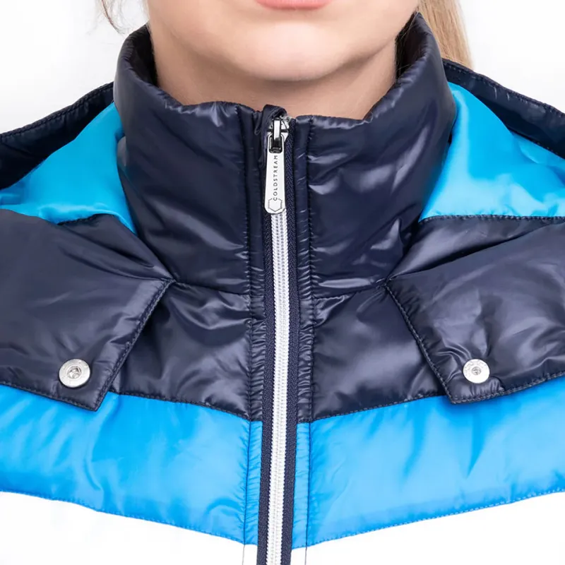 Coldstream Southdean Quilted Jacket - Navy/White/Blue-2