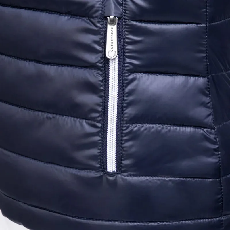 Coldstream Southdean Quilted Jacket - Navy/White/Blue-3