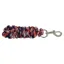 Hy Three Toned Lead Rope - Grey/Red/Navy/Orange