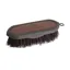 Coldstream Faux Leather Dandy Brush - Brown/Black