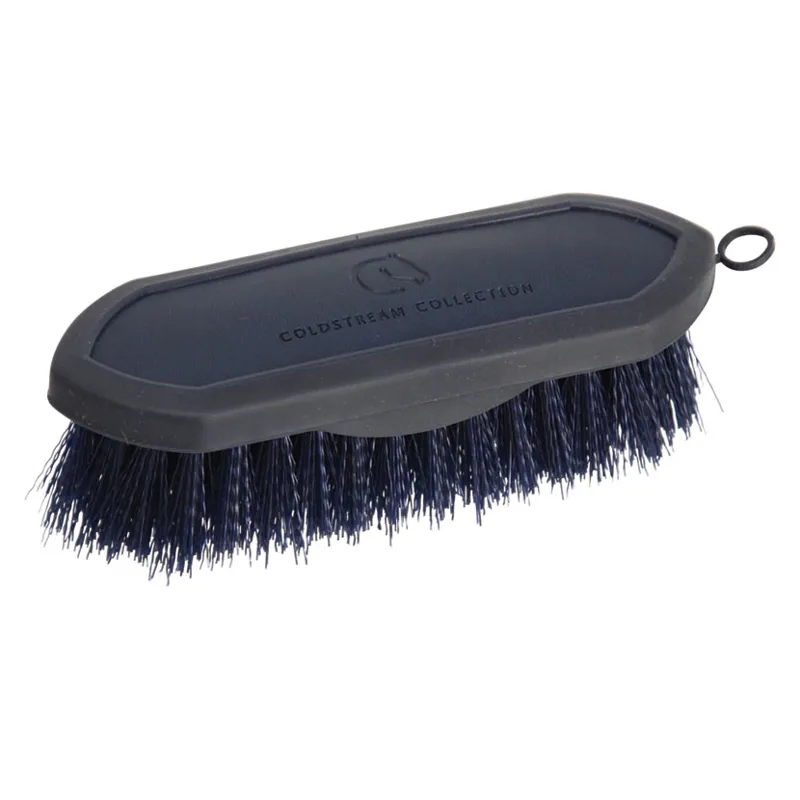 Coldstream Faux Leather Dandy Brush - Navy/Black