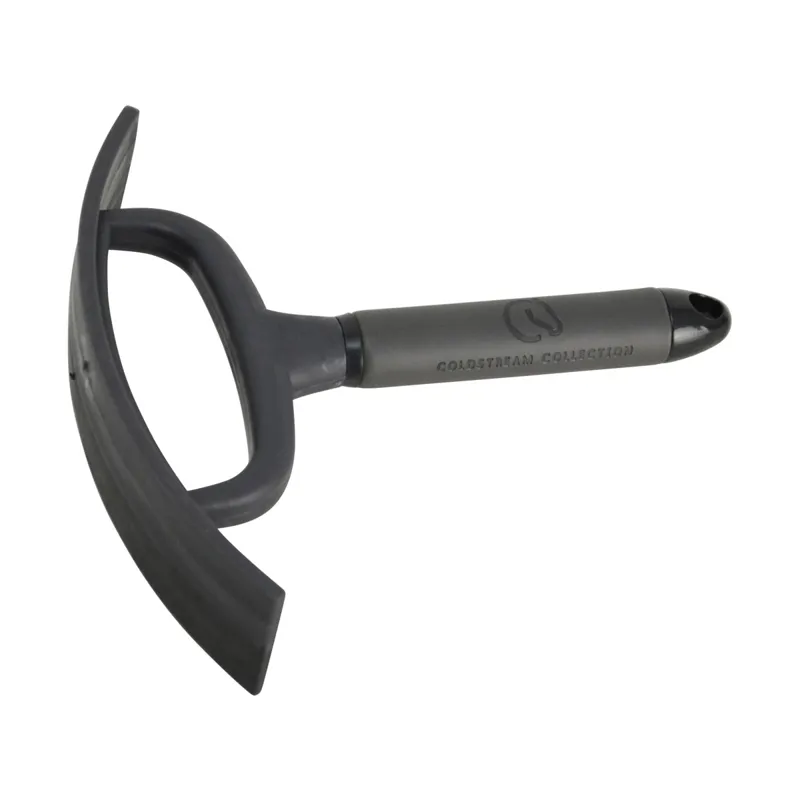 Coldstream Faux Leather Sweat Scraper - Charcoal/Black