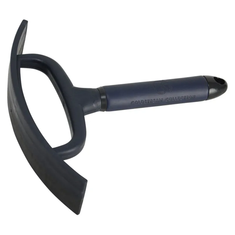 Coldstream Faux Leather Sweat Scraper - Navy/Black