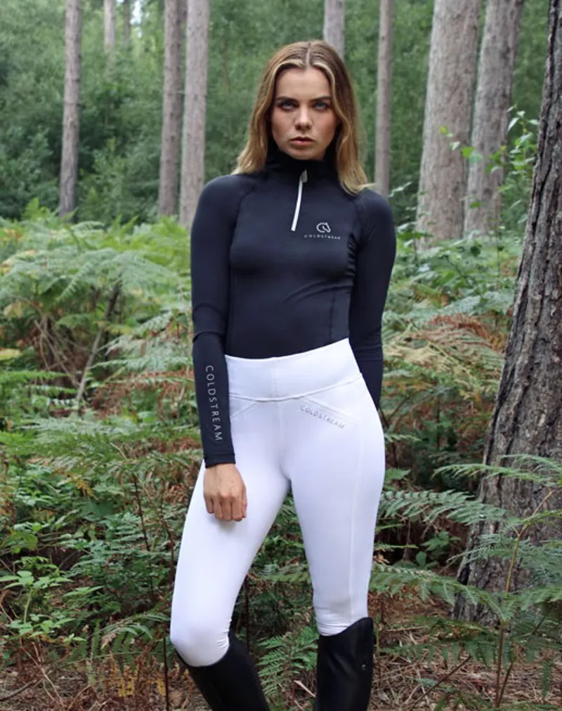 Coldstream Kelso Riding Skins - White-2