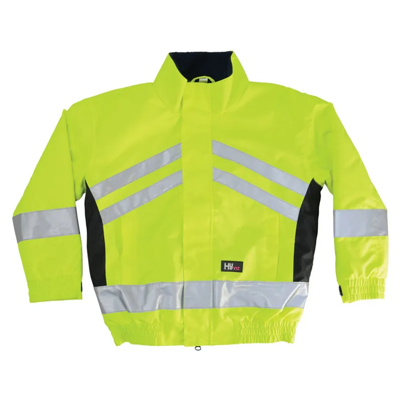 Hy Equestrian Reflective Waterproof Children's Blouson - Yellow