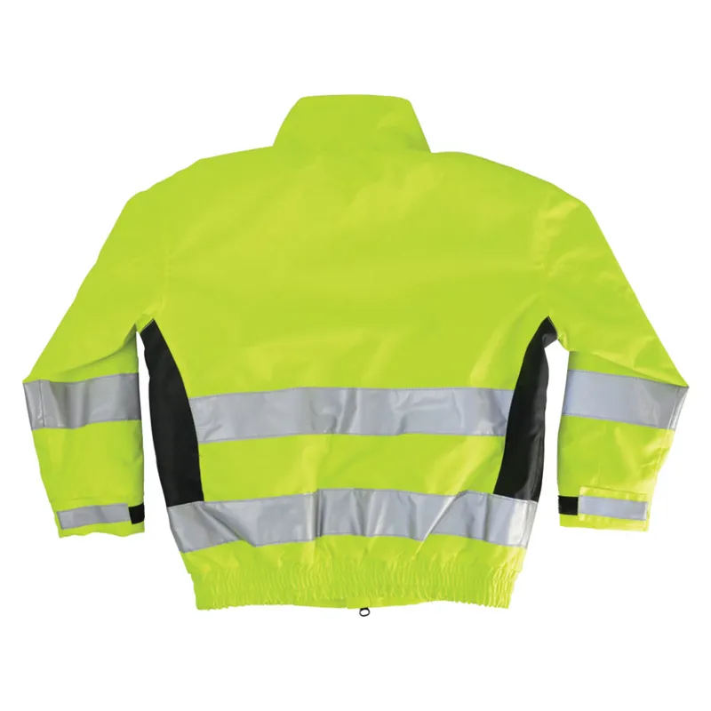 Hy Equestrian Reflective Waterproof Children's Blouson - Yellow-3